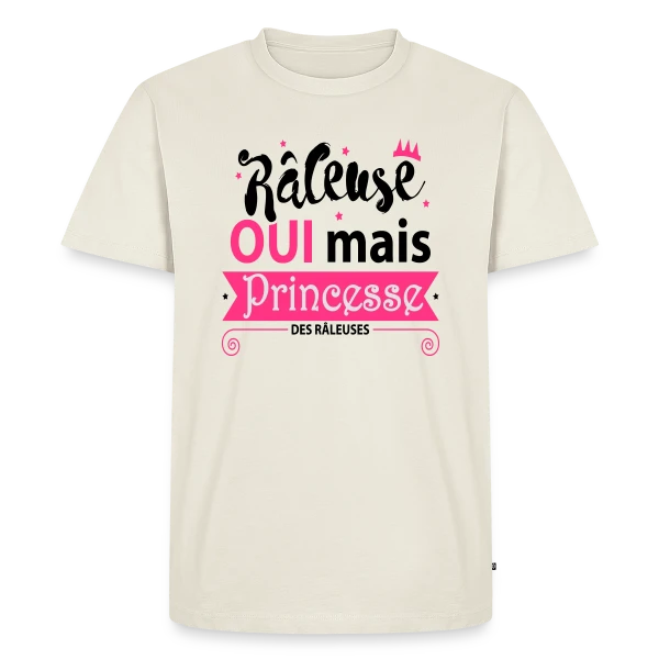 Princesse des Râleuses sur T-shirt Premium bio Homme
