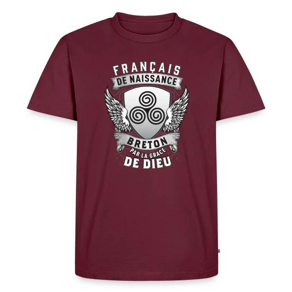 Breton par la Grâce de Dieu sur T-shirt Premium bio Homme