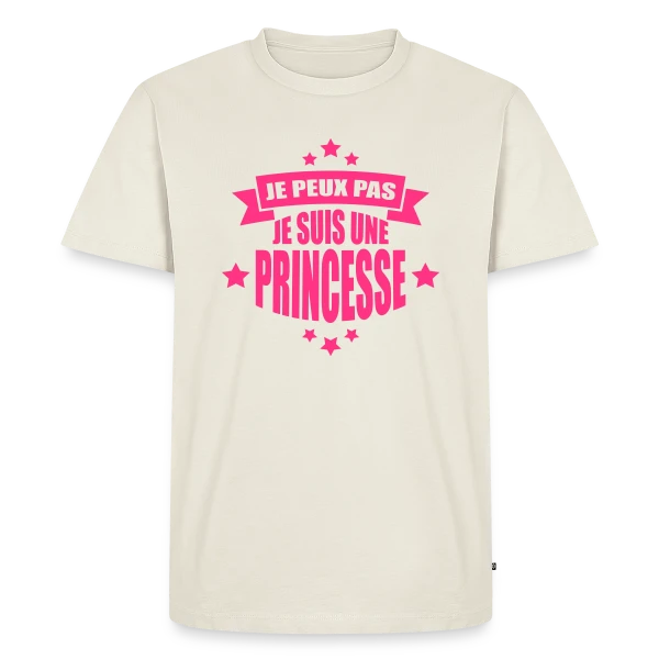 Désolée, Je Suis Princesse : Humour Royal au Quotidien sur T-shirt Premium bio Homme