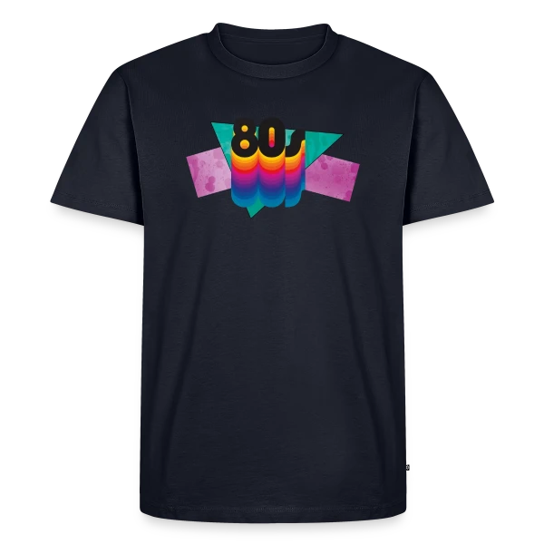 Esprit Années 80 Rétro sur T-shirt Premium bio Homme