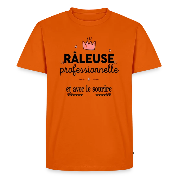Râleuse Professionnelle sur T-shirt Premium bio Homme