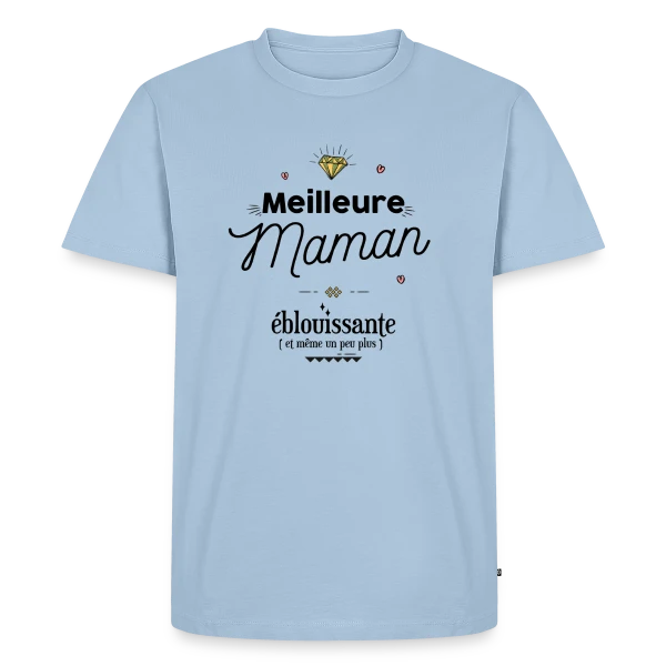 Maman Éblouissante : La Plus Belle des Lumières sur T-shirt Premium bio Homme