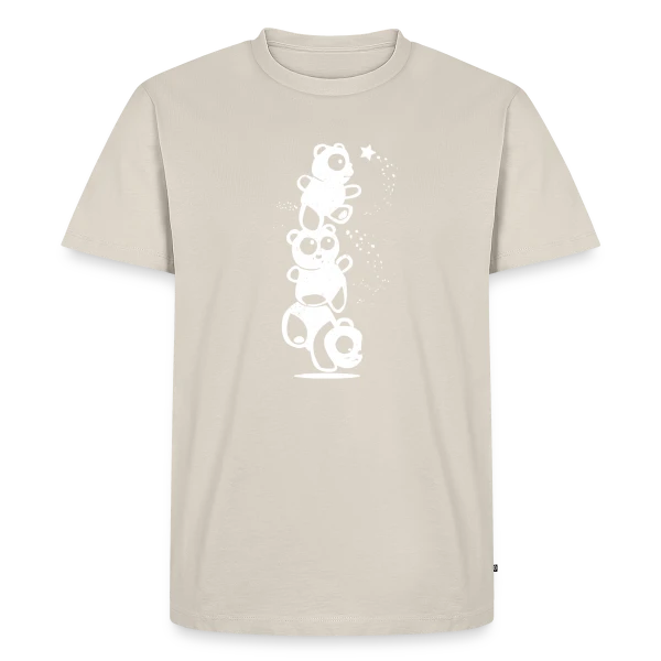 Panda Mignon Adorable sur T-shirt Premium bio Homme