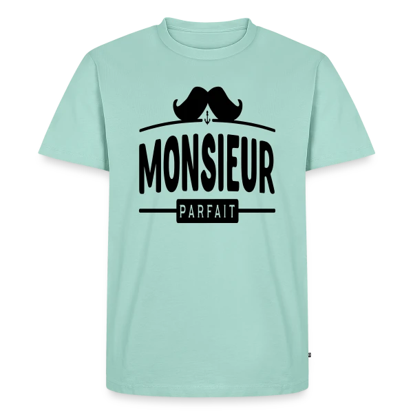 Monsieur Parfait : La perfection incarnée sur T-shirt Premium bio Homme