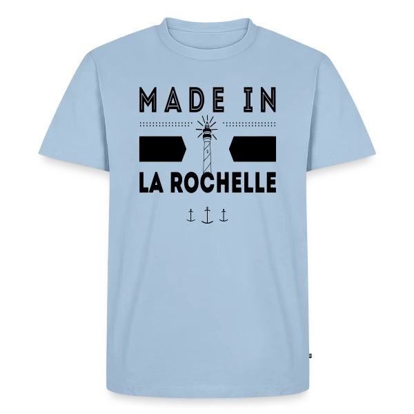 Né(e) à La Rochelle : L'Esprit Rochelais sur T-shirt Premium bio Homme