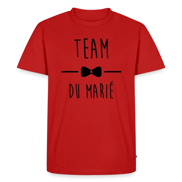 Team du Marié : Pour un EVG au Top ! sur T-shirt Premium bio Homme