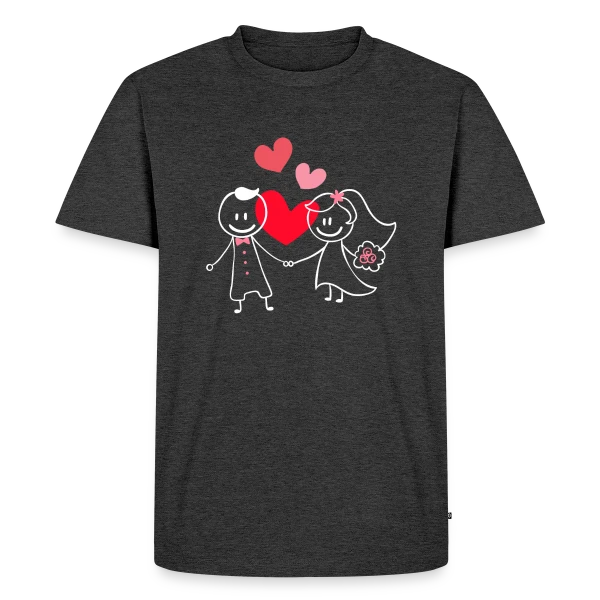 Célébration Mariage sur T-shirt Premium bio Homme