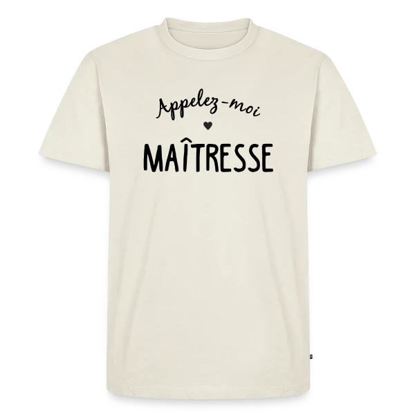 Appelez-moi Maîtresse sur T-shirt Premium bio Homme