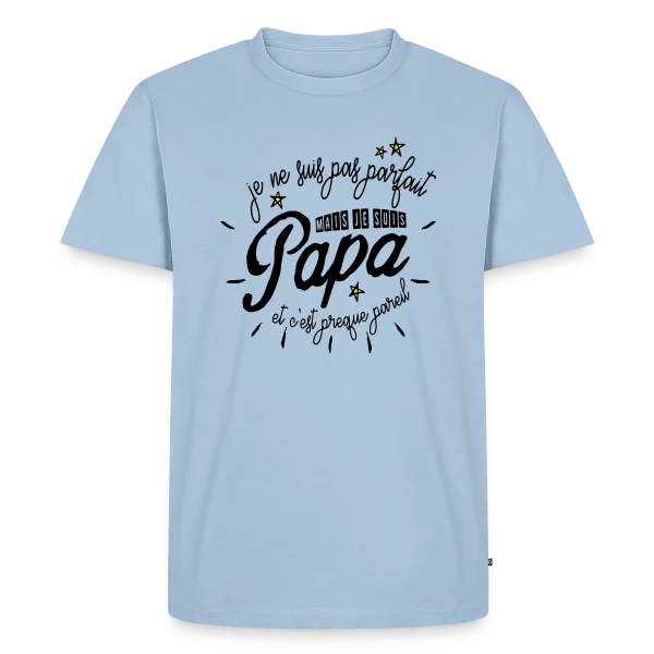 Papa Presque Parfait sur T-shirt Premium bio Homme