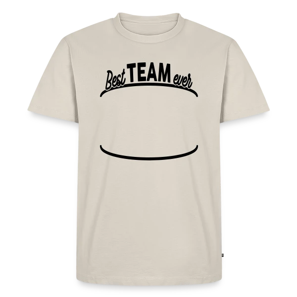 Personnalisable Best Team Ever - Votre Équipe sur T-shirt Premium bio Homme