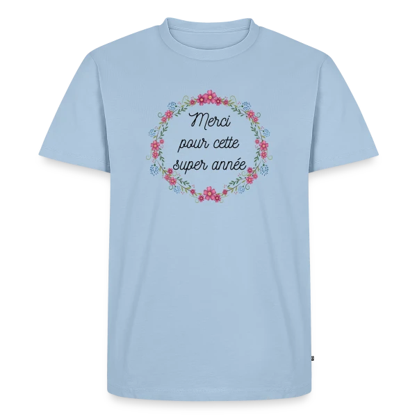 Merci pour cette Année Incroyable sur T-shirt Premium bio Homme