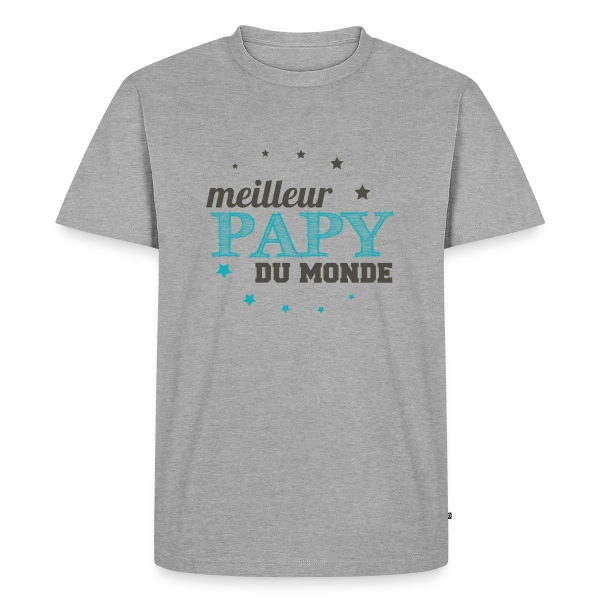 Le Meilleur Papy du Monde sur T-shirt Premium bio Homme