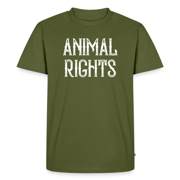 Droits des Animaux sur T-shirt Premium bio Homme