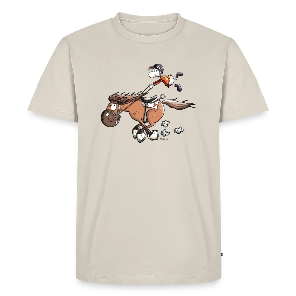 Galop Sauvage sur T-shirt Premium bio Homme