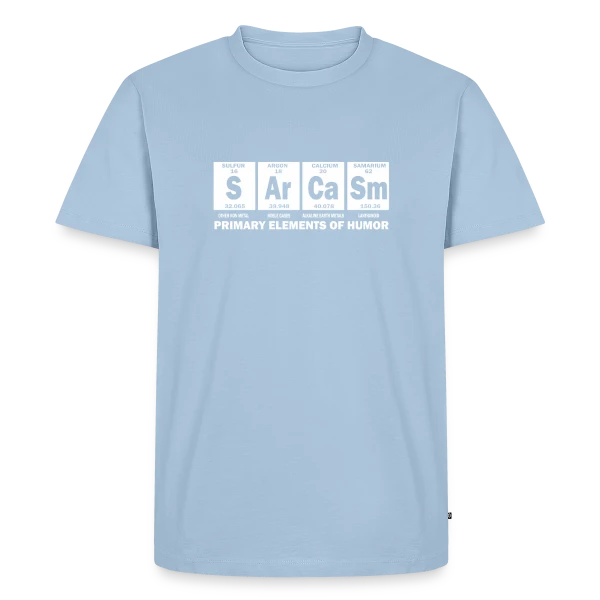 Sarcasme Éléments Humour sur T-shirt Premium bio Homme