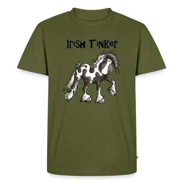 Tracy l'Irish Tinker - Cheval de Rêve Irlandais sur T-shirt Premium bio Homme