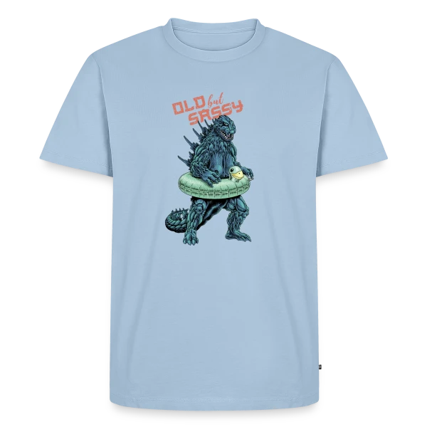 Vieux mais Culotté : Le Monstre Plouf ! sur T-shirt Premium bio Homme