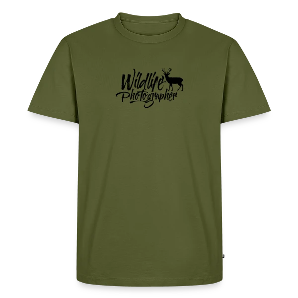 Photographe Animalier sur T-shirt Premium bio Homme