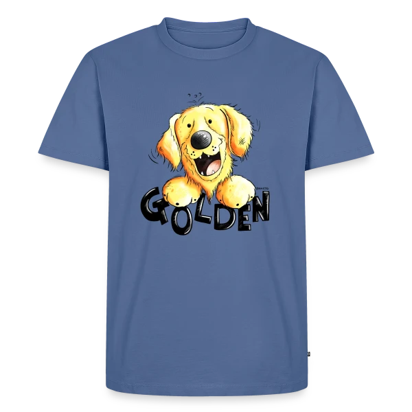 Golden Retriever Amusant - Mon Compagnon Fidèle sur T-shirt Premium bio Homme