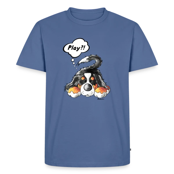 Chien de Montagne Bernois Joueur sur T-shirt Premium bio Homme