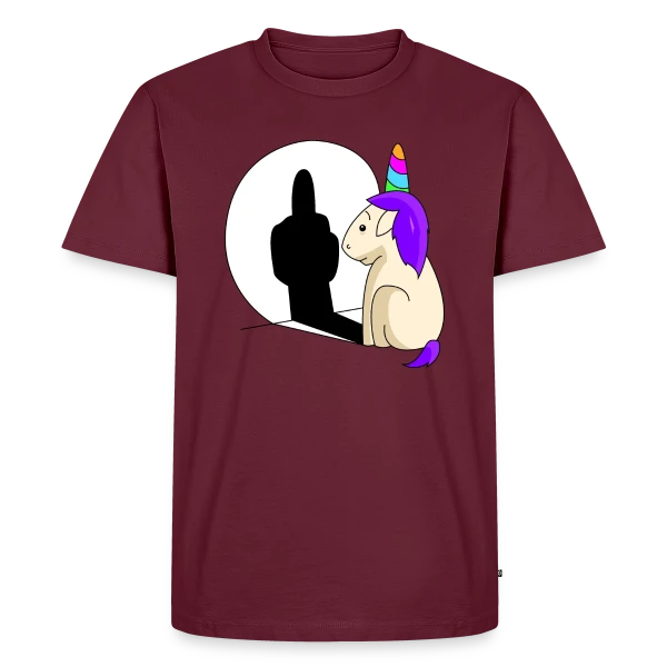 Licorne Impertinente Ombre sur T-shirt Premium bio Homme