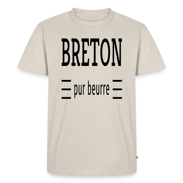 Breton Pur Beurre sur T-shirt Premium bio Homme