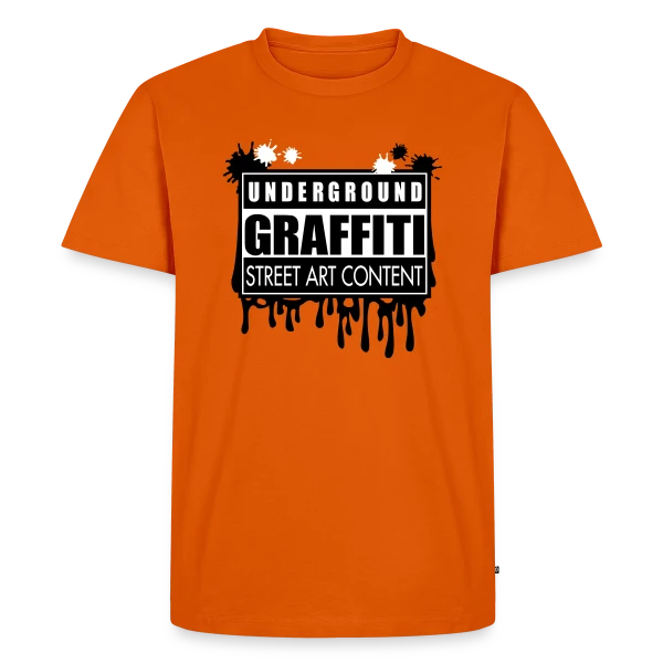 Graffitis Urbains Underground sur T-shirt Premium bio Homme