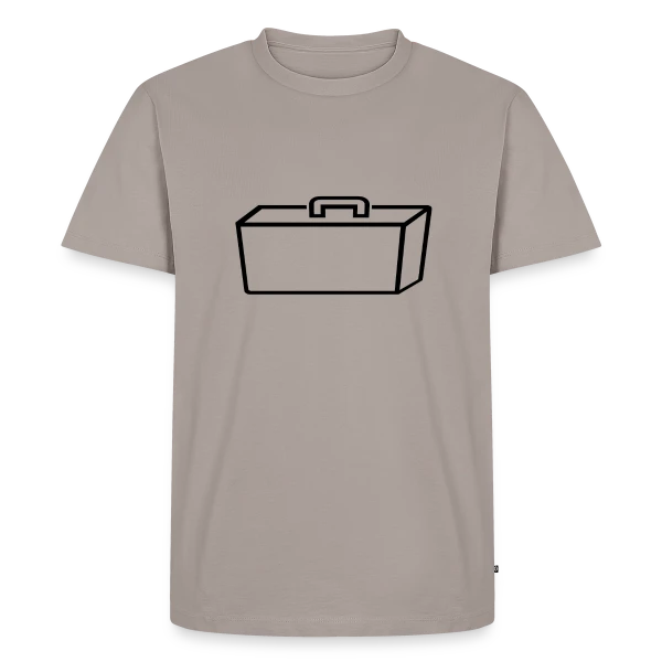Valise Contours Graphiques sur T-shirt Premium bio Homme