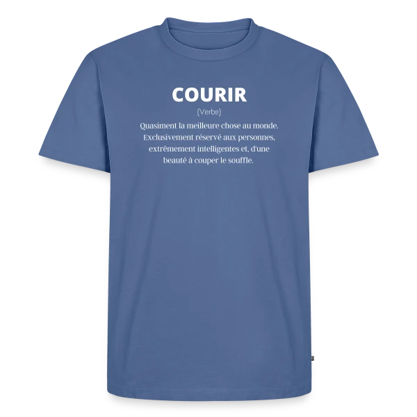 Courir Définition : Run, Running, Sport & Humour sur T-shirt Premium bio Homme
