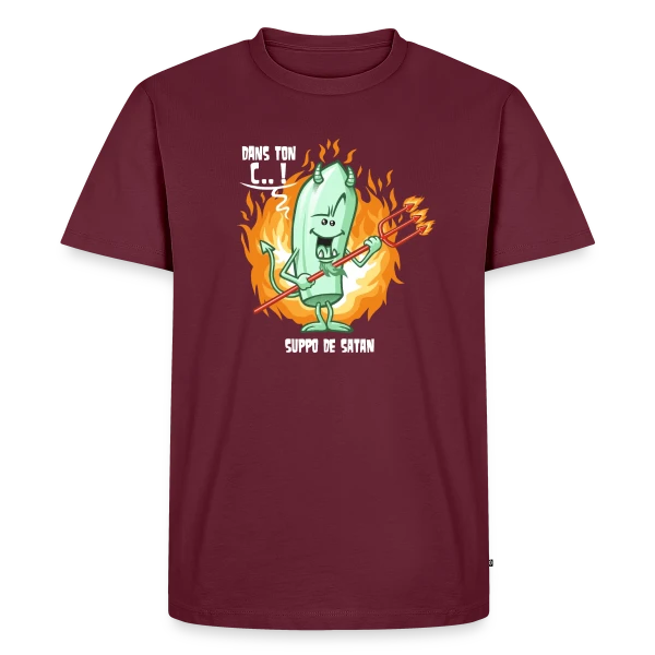 Suppo de Satan : Humour Noir et Subtil sur T-shirt Premium bio Homme