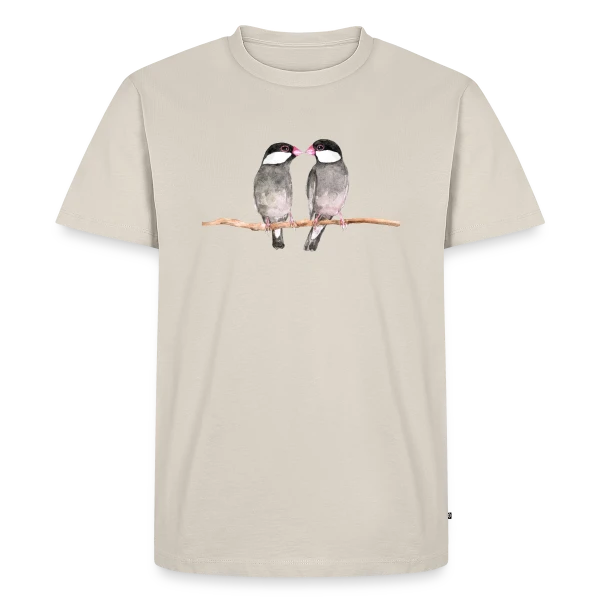 Couple de Diamants Mandarins sur T-shirt Premium bio Homme