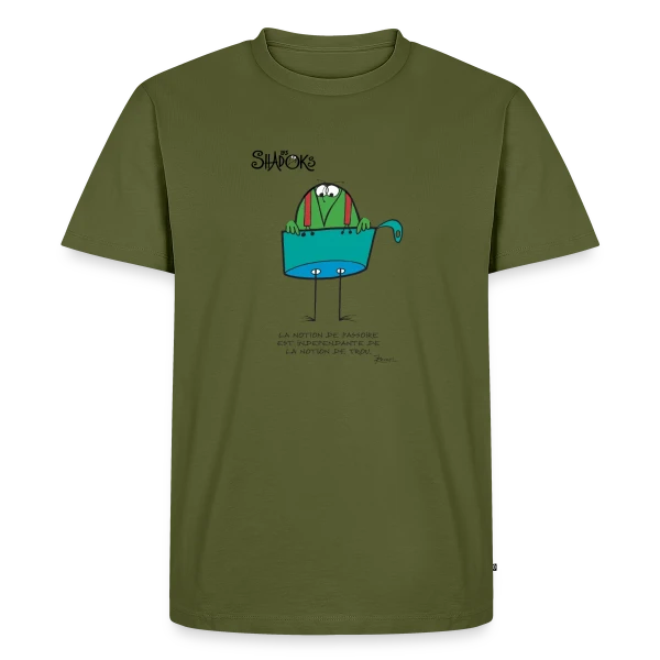 Pensée Shadokienne : La Logique Absurde ! sur T-shirt Premium bio Homme