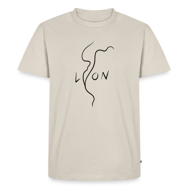 Lyon Confluence Fluviale sur T-shirt Premium bio Homme