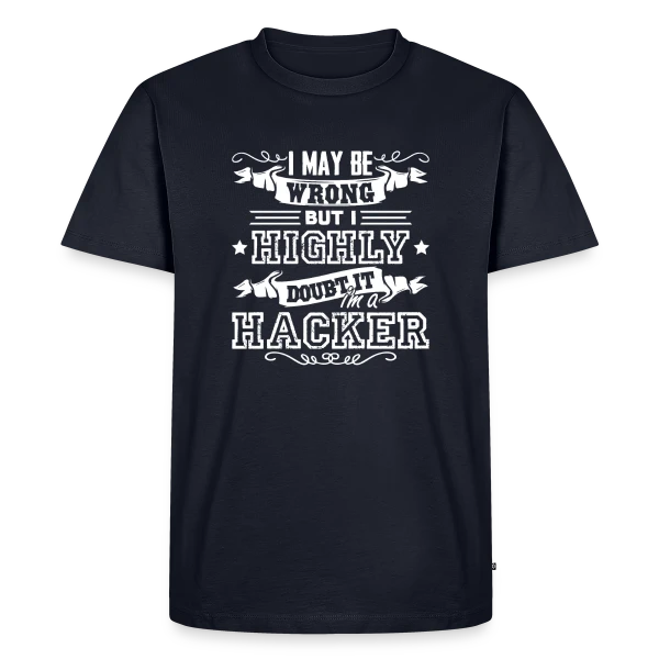 Je Suis un Hacker sur T-shirt Premium bio Homme