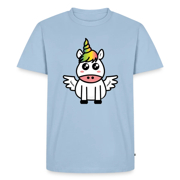 Licorne Kawaii : Féérique et Magique sur T-shirt Premium bio Homme
