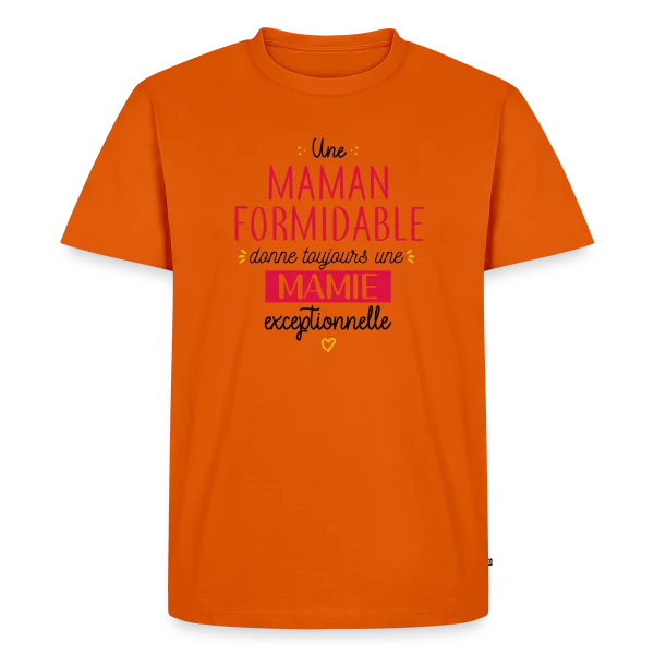 Mamie Exceptionnelle sur T-shirt Premium bio Homme