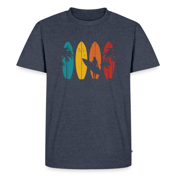 Surfeur Vintage | Cadeau Rétro sur T-shirt Premium bio Homme