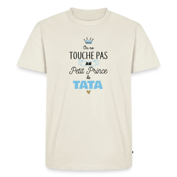 "Mon Petit Prince de Tata" : Amour Infini sur T-shirt Premium bio Homme