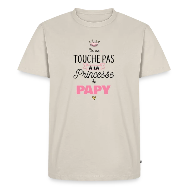La Princesse de Papy sur T-shirt Premium bio Homme