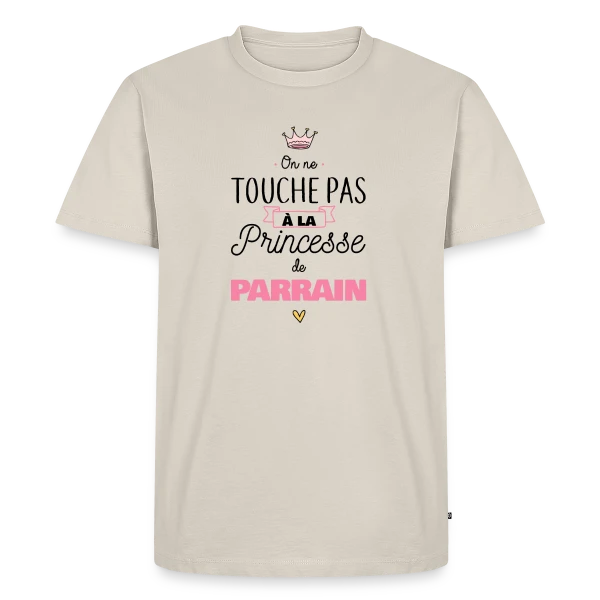 Ma Princesse de Parrain sur T-shirt Premium bio Homme