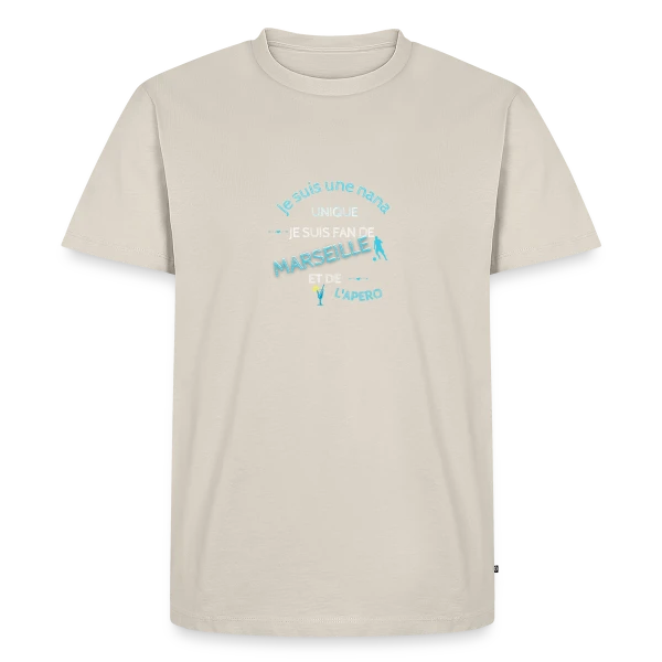 Nana Unique Marseille Apéro sur T-shirt Premium bio Homme