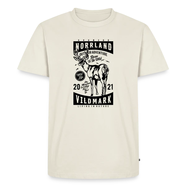 Norrland Vildmark 2021 : L'Aventure Suédoise sur T-shirt Premium bio Homme