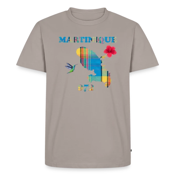 Martinique Madras 972 sur T-shirt Premium bio Homme