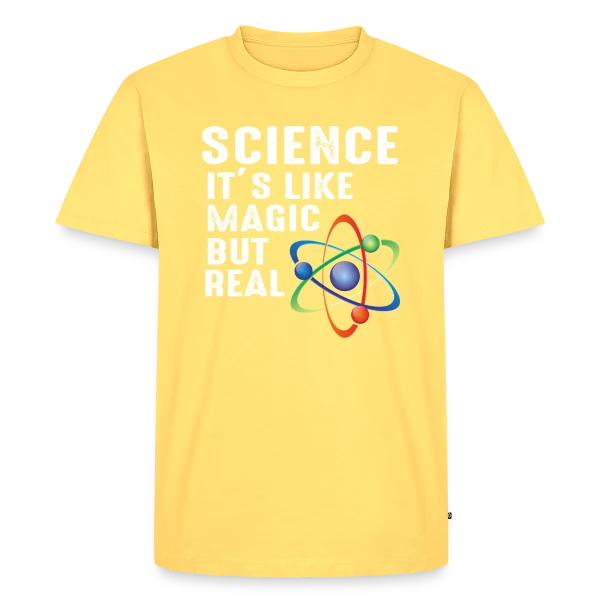 Science : La Vraie Magie sur T-shirt Premium bio Homme