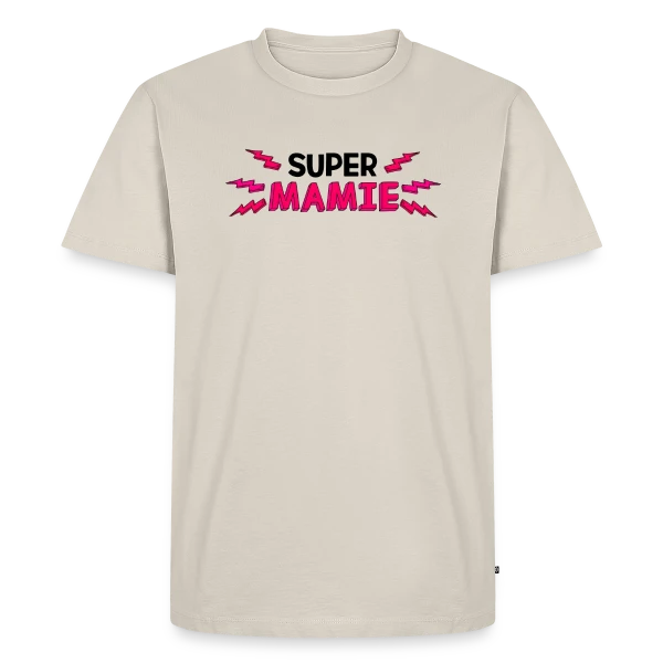 Super Mamie - Le Cadeau Idéal sur T-shirt Premium bio Homme