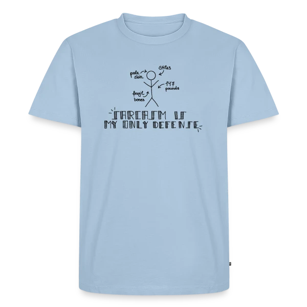 Sarcasme Ma Seule Défense sur T-shirt Premium bio Homme
