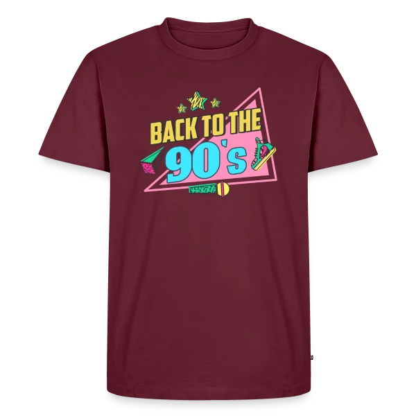 Retour aux Années 90 Funky sur T-shirt Premium bio Homme