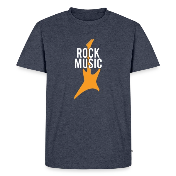 Rock Musique & Guitare Électrique sur T-shirt Premium bio Homme
