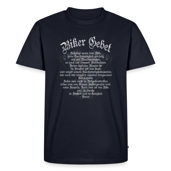 Moteur V-Twin Biker Prière sur T-shirt Premium bio Homme