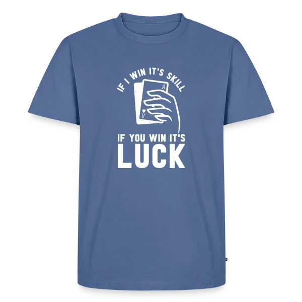 Maître du Poker : Texas Hold'em sur T-shirt Premium bio Homme